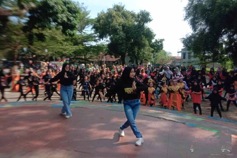 Hari Tari Sedunia 600 Penari Pemalang Pentas Serentak Di Taman Kota
